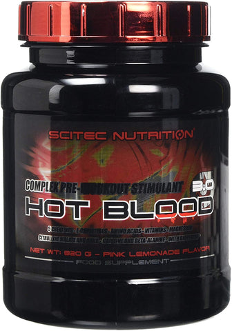 SciTec Hot Blood 3.0, Pink Lemonade - 820g