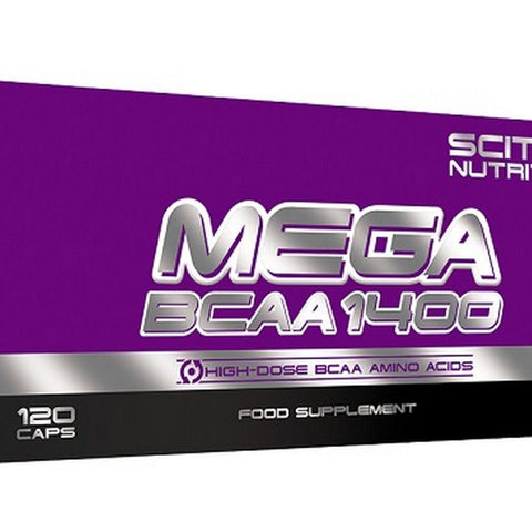 SciTec Mega BCAA 1400 - 120 caps