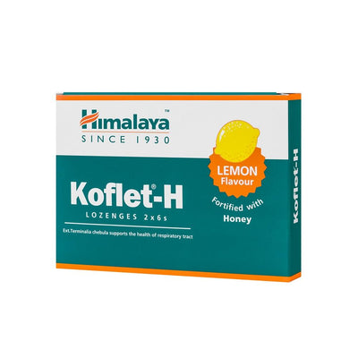 Himalaya Koflet-H, Lemon - 12 lozenges