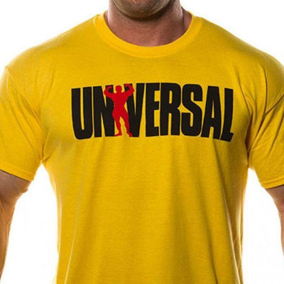 Universal Nutrition Universal '77, Yellow T-Shirt - Small