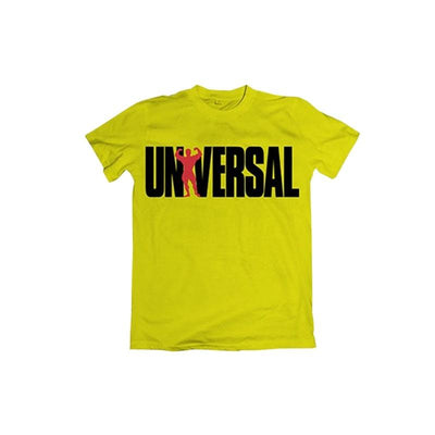 Universal Nutrition Universal '77, Yellow T-Shirt - Large