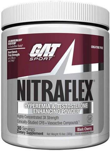 GAT Nitraflex, Black Cherry - 300g