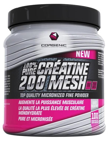 Corgenic 100% Pure Creatine - 200 Mesh - 341g
