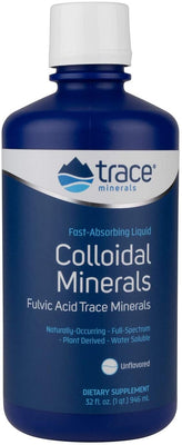 Trace Minerals Colloidal Minerals, Unflavored - 946 ml.