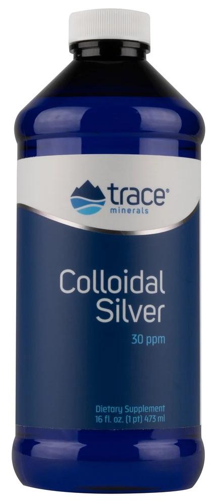 Trace Minerals Colloidal Silver, 30ppm - 473 ml.