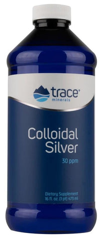 Trace Minerals Colloidal Silver, 30ppm - 473 ml.