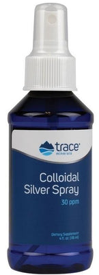 Trace Minerals Colloidal Silver Spray, 30ppm - 118 ml.
