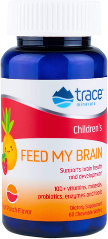 Trace Minerals Children's Feed My Brain - 60 chewables