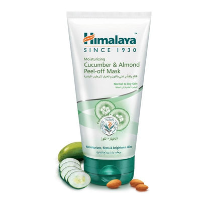 Himalaya Moisturizing Cucumber & Almond Peel-off Mask - 75 ml.