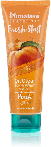 Himalaya Fresh Start Oil Clear Face Wash, Peach - 100 ml.