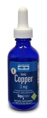 Trace Minerals Ionic Copper, 3mg - 59 ml.