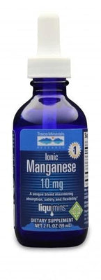 Trace Minerals Ionic Manganese, 10mg - 59 ml.