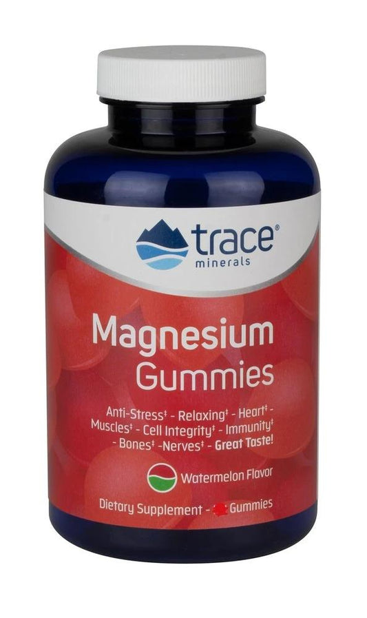 Trace Minerals Magnesium Gummies, Watermelon - 120 gummies