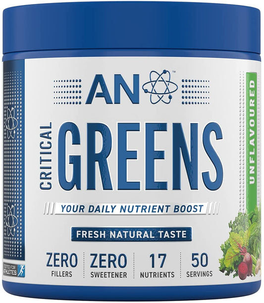 Applied Nutrition Critical Greens, Unflavoured - 250g