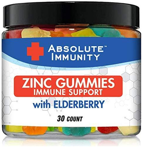 Absolute Nutrition Zinc Gummies - 30 gummies