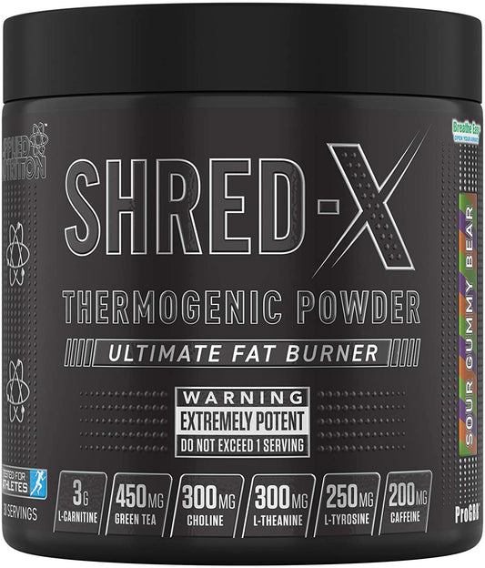 Applied Nutrition Shred-X Powder, Sour Gummy Bear - 300g
