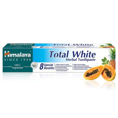 Himalaya Total White Herbal Toothpaste - 75 ml.