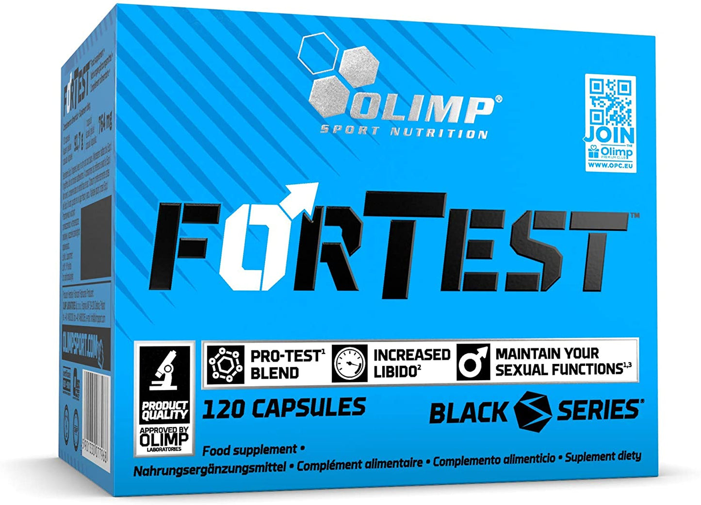 Olimp Nutrition ForTest - 120 caps