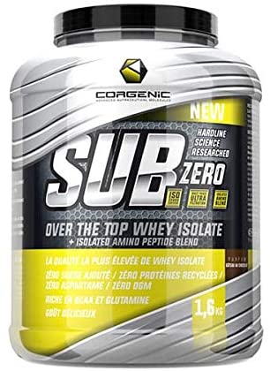 Corgenic Sub Zero Over The Top Whey Isolate, Chocolate Cake - 1600g