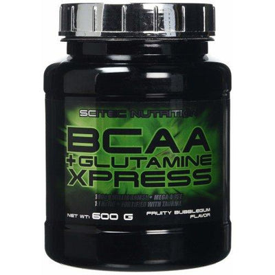 SciTec BCAA + Glutamine XPress, Fruity Bubblegum - 600g