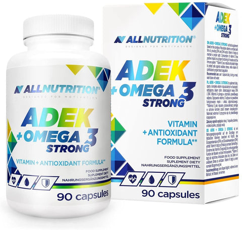 Allnutrition ADEK + Omega 3 Strong - 90 caps