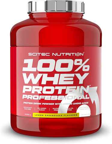 SciTec 100% Whey Protein Professional, Lemon Cheesecake - 2350g