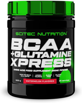 SciTec BCAA + Glutamine XPress, Watermelon - 300g