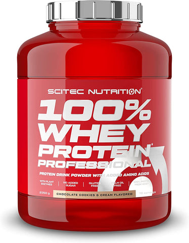 SciTec 100% Whey Protein Professional, Chocolate Cookies & Cream - 2350g