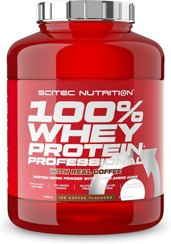 SciTec 100% Whey Protein Professional, Ice Coffee - 2350g