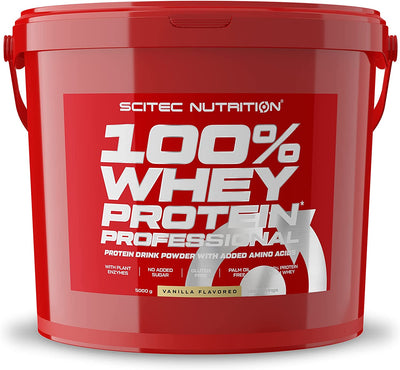 SciTec 100% Whey Protein Professional, Vanilla - 5000g