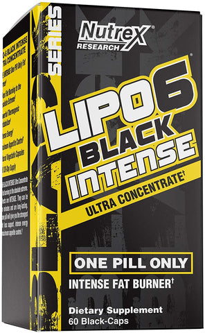 Nutrex Lipo-6 Black Intense Ultra Concentrate (International) - 60 caps