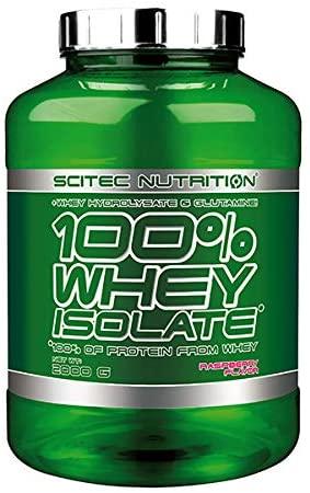 SciTec 100% Whey Isolate, Raspberry - 2000g