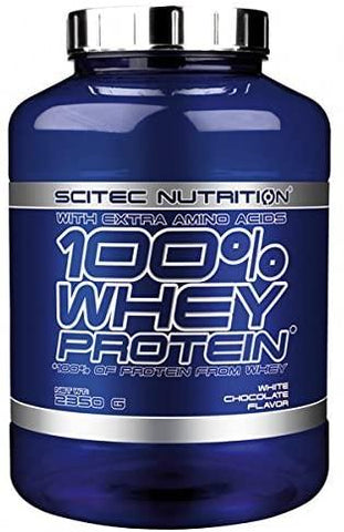 SciTec 100% Whey Protein, White Chocolate - 2350g