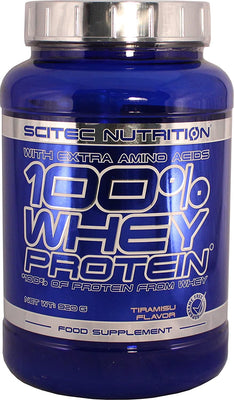 SciTec 100% Whey Protein, Tiramisu - 920g