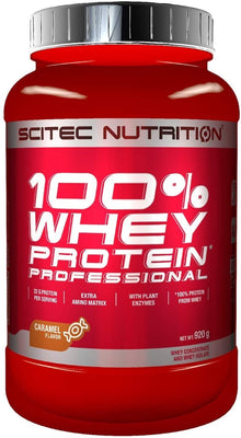 SciTec 100% Whey Protein Professional, Caramel - 920g