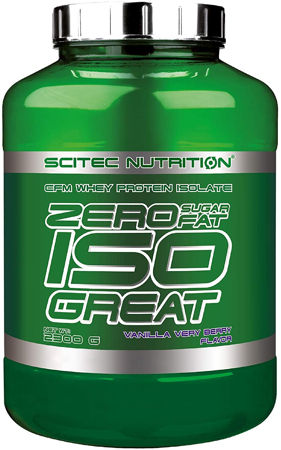 SciTec Zero Isogreat, Vanilla Very Berry - 2300g