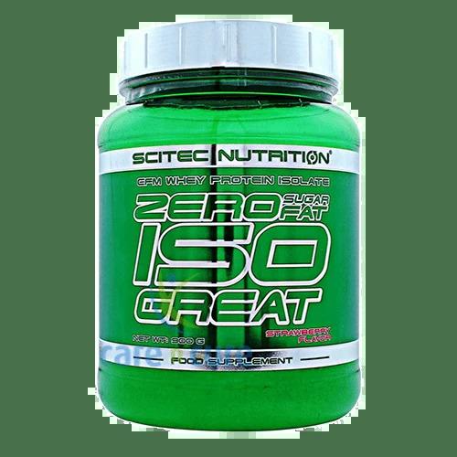 SciTec Zero Isogreat, Strawberry - 900g