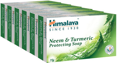 Himalaya Neem & Turmeric Protecting Soap - 75g (Pack of 6)