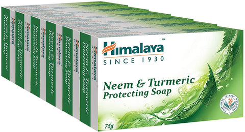 Himalaya Neem & Turmeric Protecting Soap - 75g (Pack of 6)