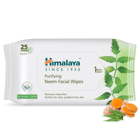 Himalaya Purifying Neem Facial Wipes - 25 wipes