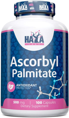Haya Labs Ascorbyl Palmitate, 500mg - 100 caps