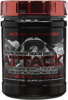 SciTec Attack! 2.0, Cherry - 320g