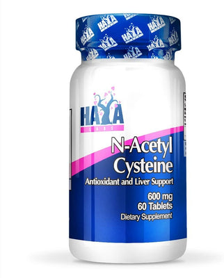 Haya Labs N-Acetyl L-Cysteine, 600mg - 60 tablets