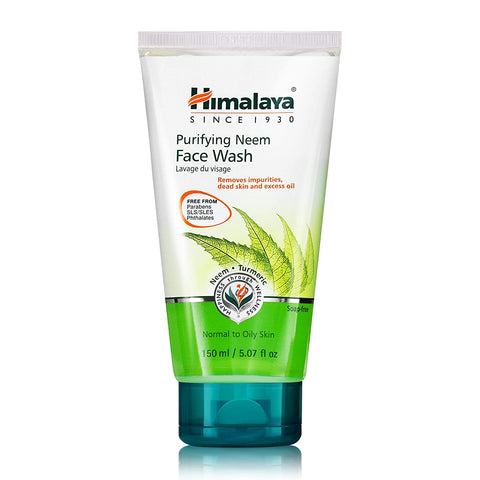 Himalaya Face Wash, Neem & Tumeric - 150 ml.