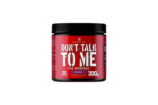 Xplosive Ape Don't Talk To Me Pre-Workout, Blue Razz - 300g