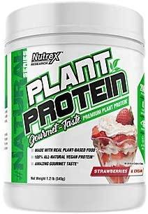 Nutrex Plant Protein, Strawberries & Cream - 536g