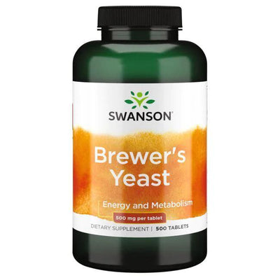 Swanson Brewer's Yeast, 500mg - 500 tabs