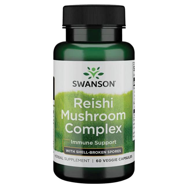 Swanson Reishi Mushroom Complex - 60 vcaps