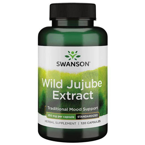 Swanson Wild Jujube Extract, 250mg - 120 caps