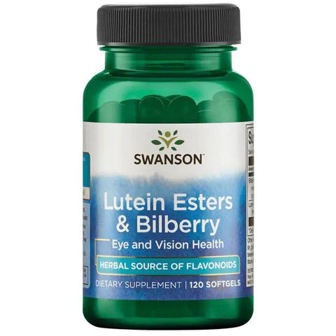 Swanson Lutein Esters & Bilberry - 120 softgels